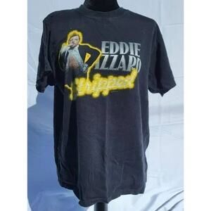 Eddie Izzard 2008 American Tour Black Graphic Tee Men's